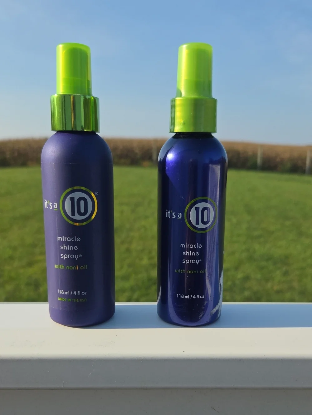 Two Brand New Miracle Shine Sprays 4 oz Each